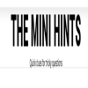 theminihints