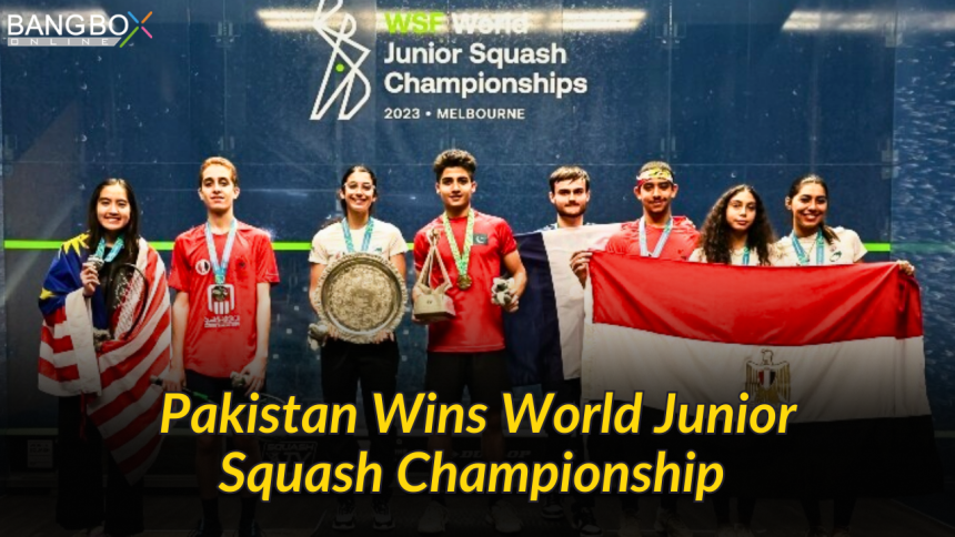 Pakistan wins World Junior Squash Championship