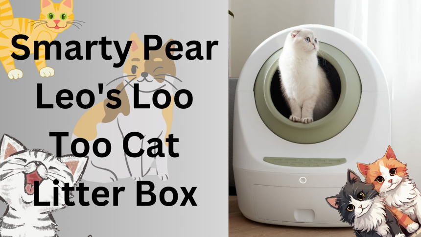 Smarty Pear Leo's Loo Too Cat Litter Box