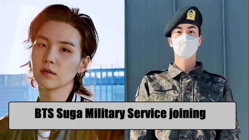 BTS Suga Military Service Enlistment