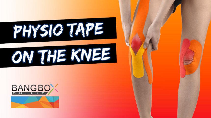Physio Tape on the Knee