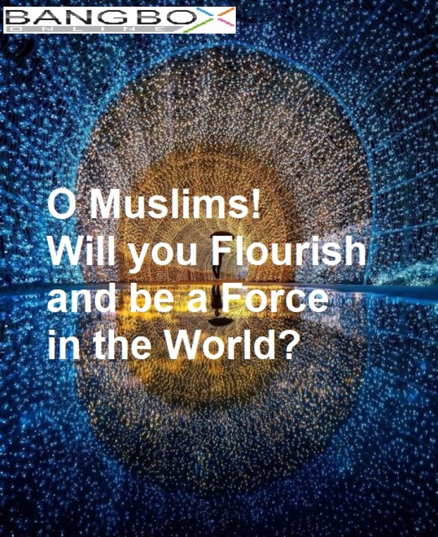 O Muslims; Will you Flourish and be a Force in the World?