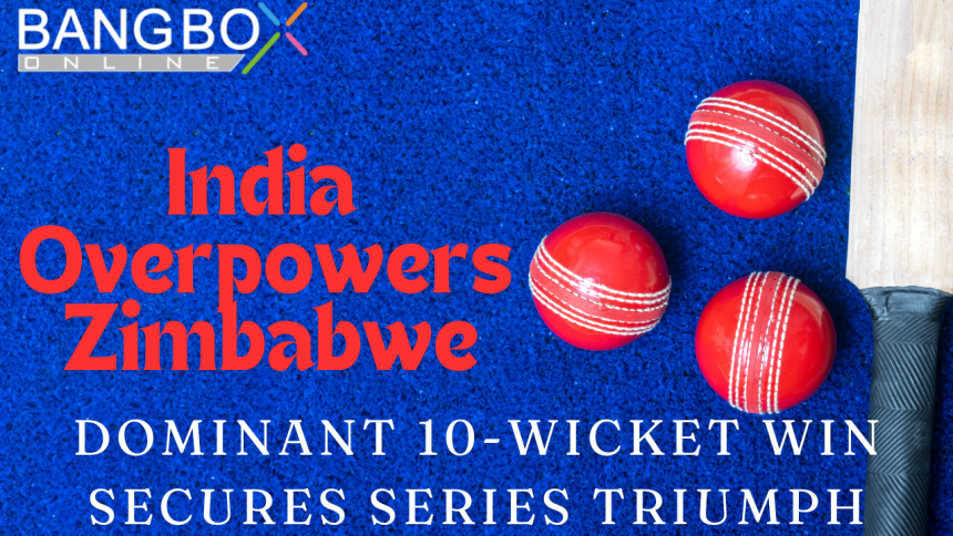 India VS Zimbabwe T20I