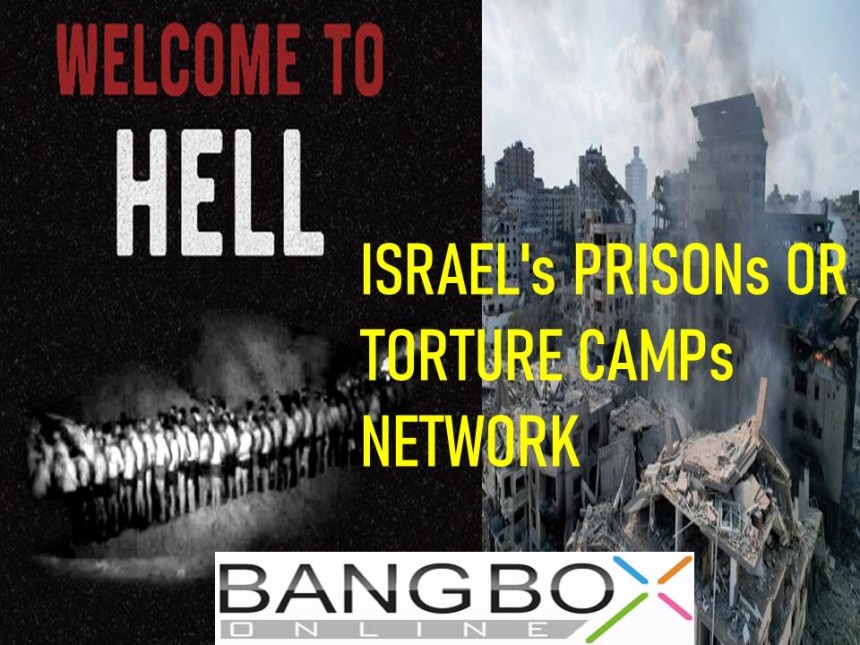 WELCOME TO HELL: ISRAEL's PRISONs OR TORTURE CAMPs NETWORK