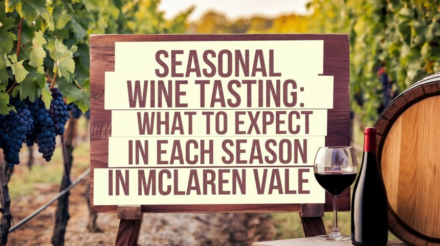 Seasonal Wine Tasting: What to Expect in Each Season in McLaren Vale