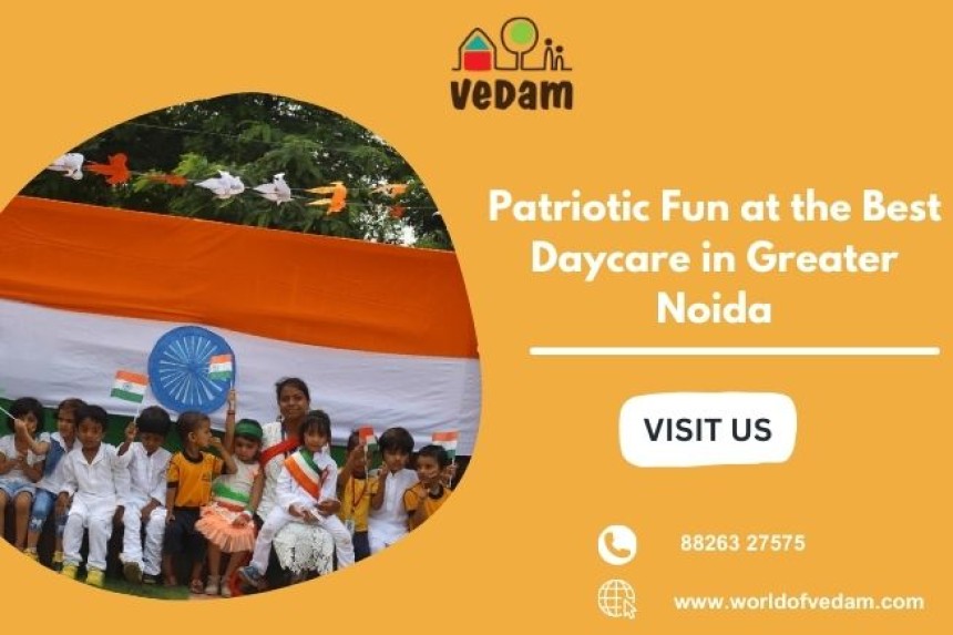 Patriotic Fun at the Best Daycare in Greater Noida