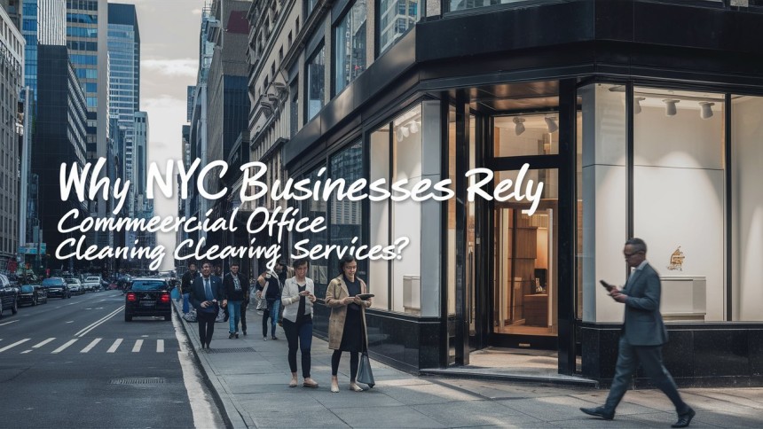 Why NYC Businesses Rely on Commercial Office Cleaning Services?