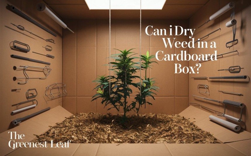 Can I Dry Weed in a Cardboard Box?