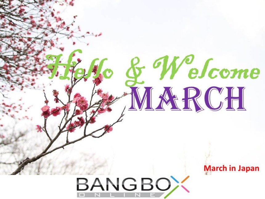 Hello and Welcome March