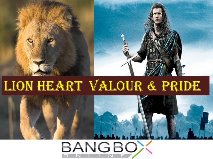 Lion Heart; Valour & Pride