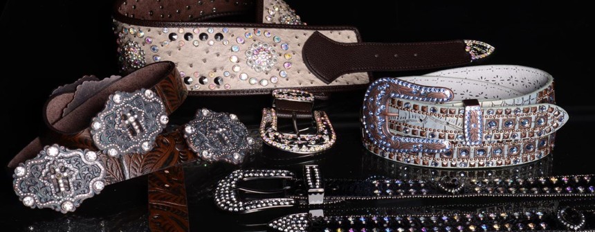 Rhinestone belts