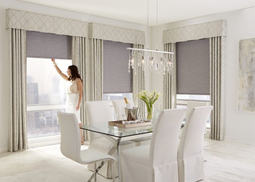 Curtains blinds in Dubai Marina
