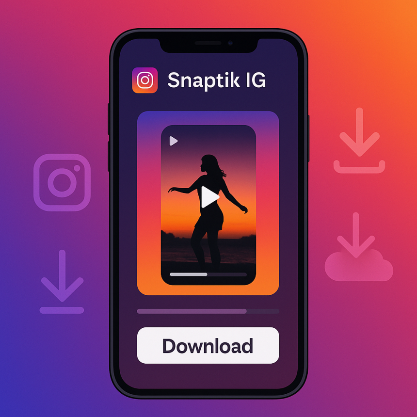 Snaptik IG – Free Instagram Video Downloader to Save Reels & Stories Instantly
