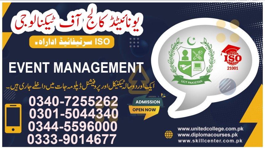 Event Management  Course In Rawalpindi Islamabad