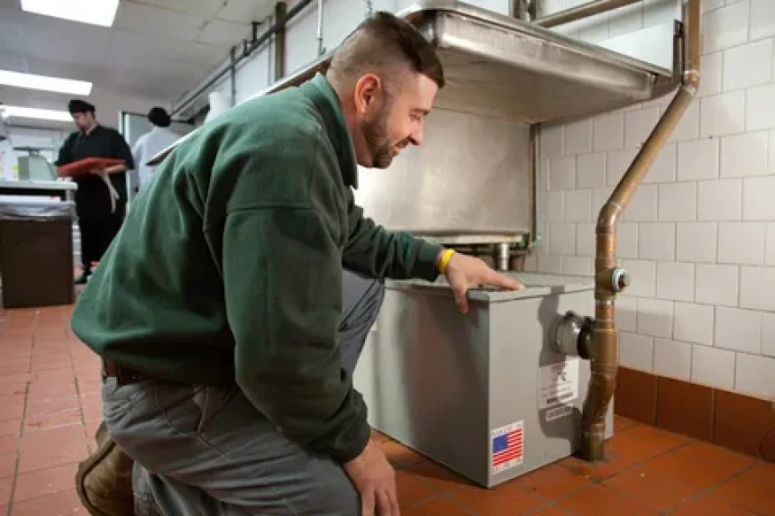 Grease trap supply and installation