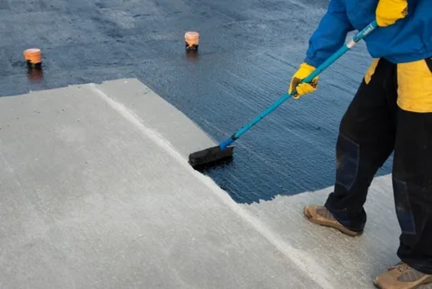 bitumen coating for concrete