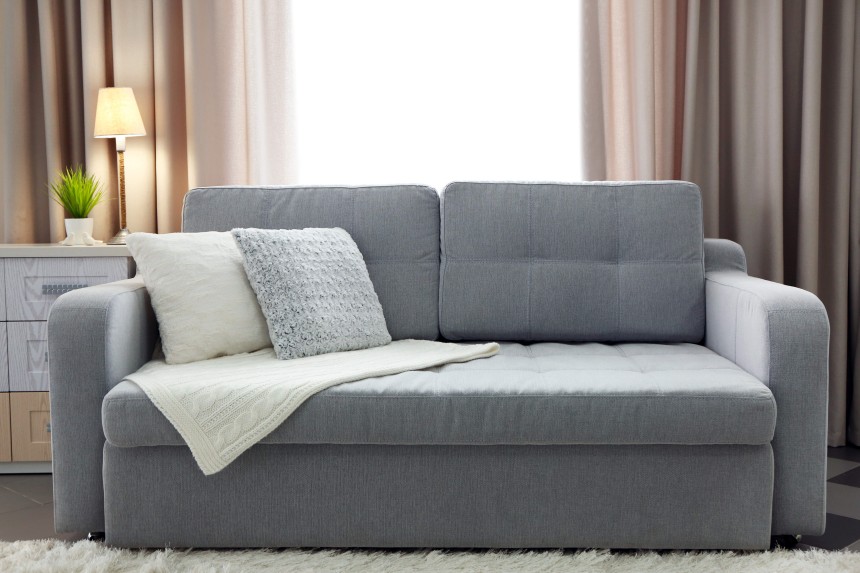 Grey Fabric Sofas