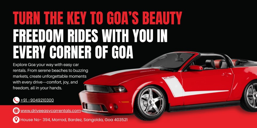 Car Rental in Goa – Freedom to Explore with Drive Easy Car Rentals