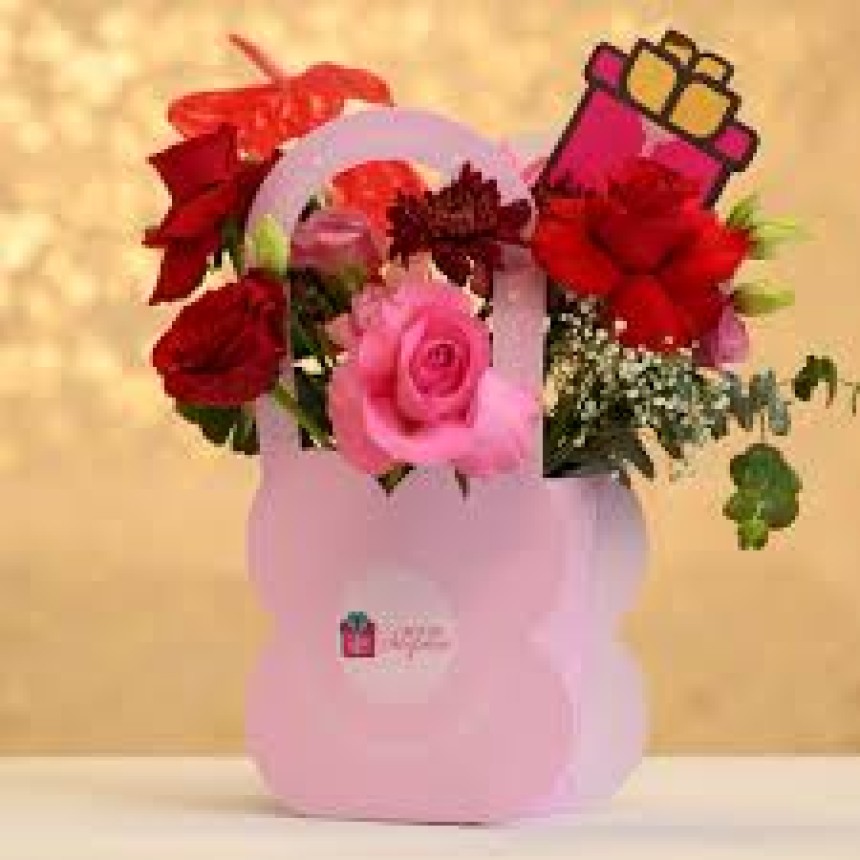 fresh bridal bouquet in DUBAI Emirates hill