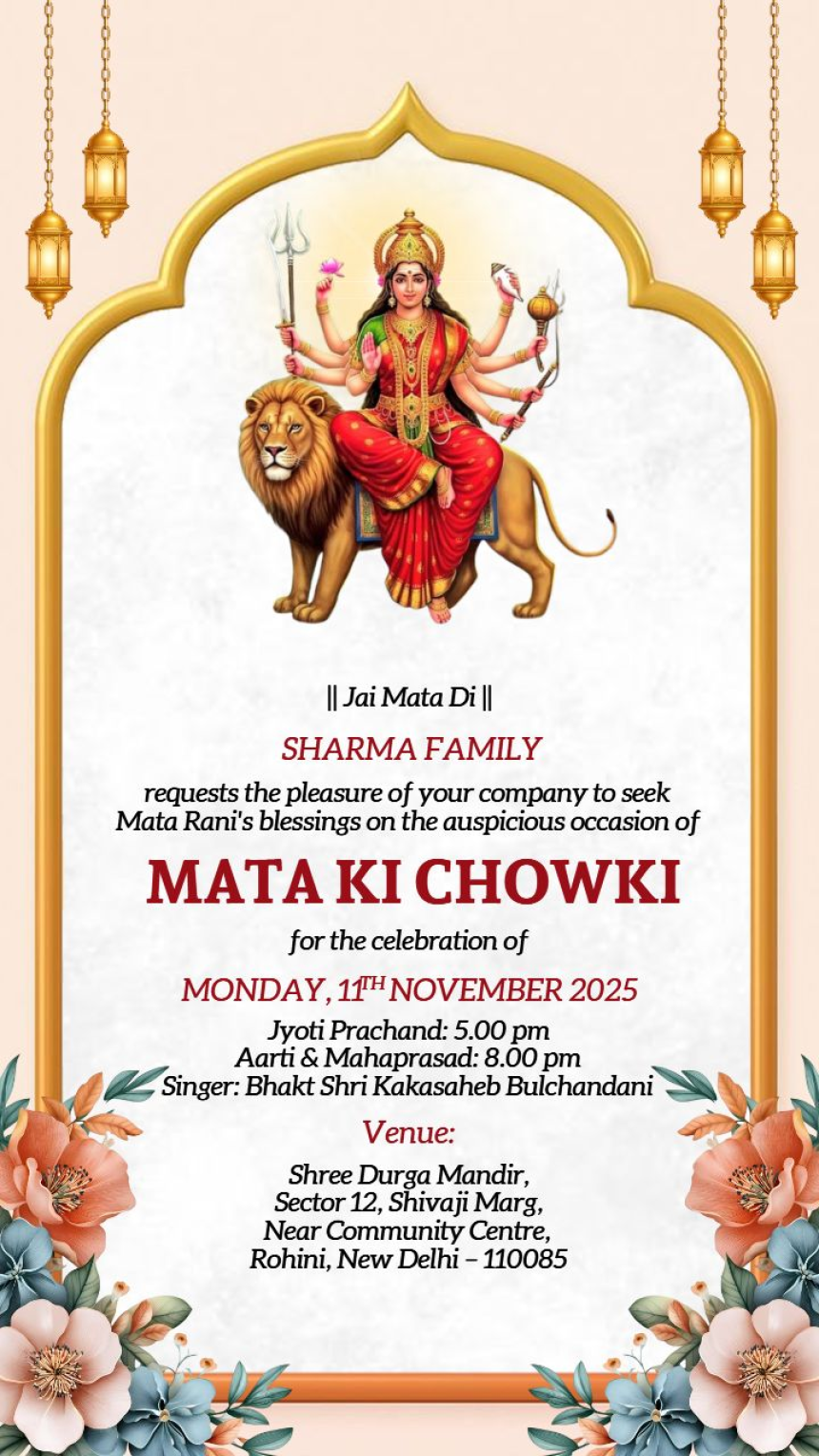 https://www.craftyartapp.com/mata-ki-chowki-invitation/templates