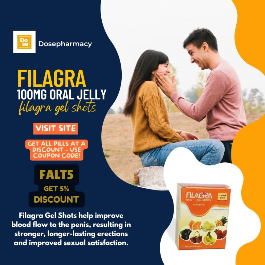 Filagra 100mg Jelly: The Tasty ED Treatment Men Trust