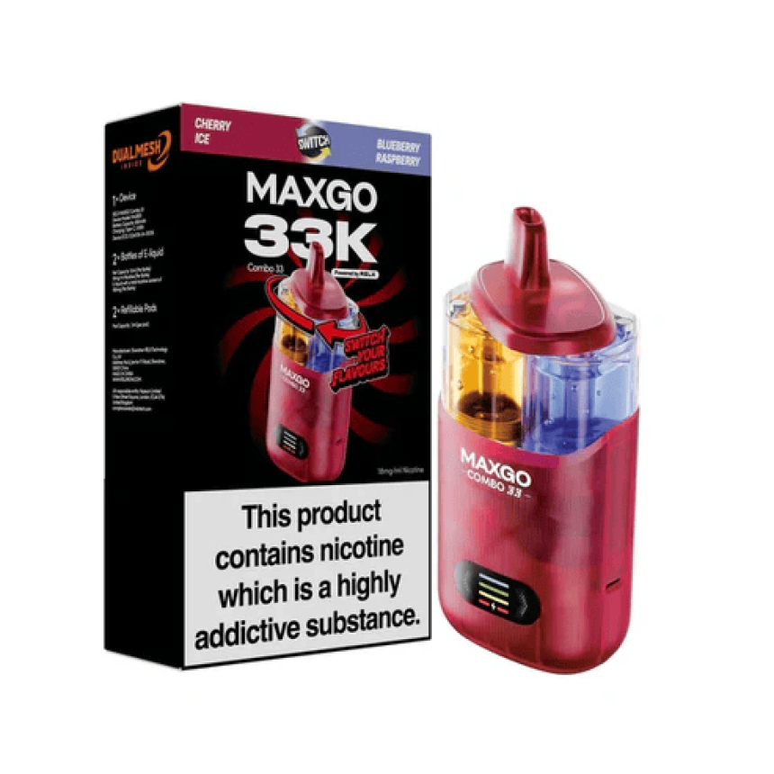 Relx Maxgo Combo 33000 Box of 5