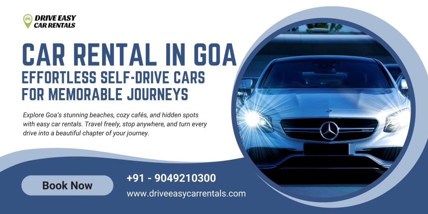 Car Rental in Goa – Discover Goa Your Way with Drive Easy Car Rentals