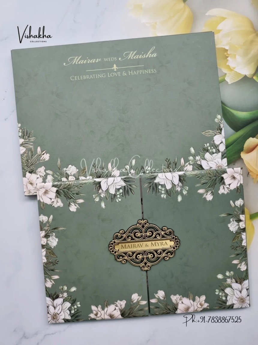 Muslim Wedding Invitation Cards