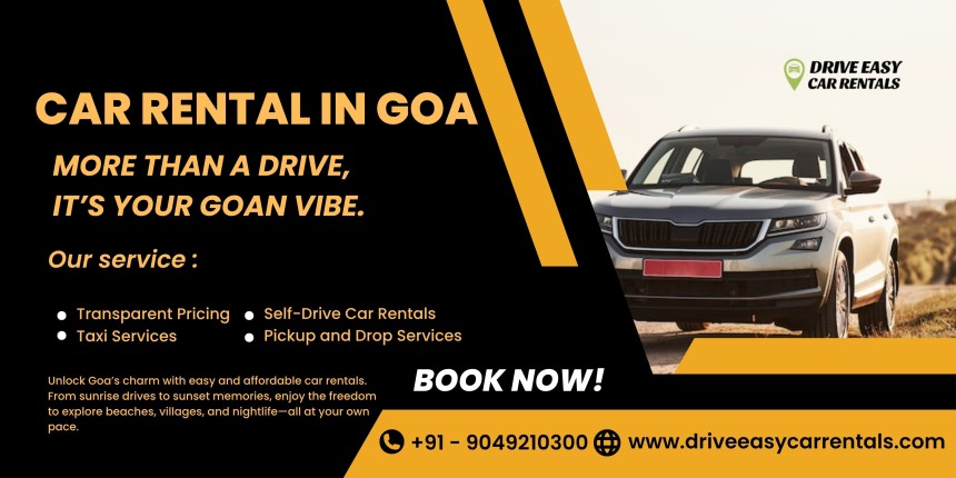 Car Rental in Goa – Explore the Real Goa at Your Own Pace