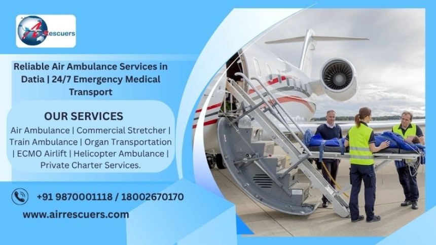 Reliable Air Ambulance Services in Datia | 24/7 Emergency Medical Transport