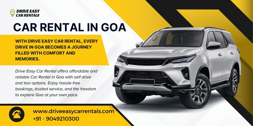 Car Rental in Goa – Travel with Ease and Comfort