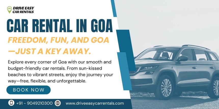 Car Rental in Goa – Travel Conveniently with Drive Easy Car Rentals