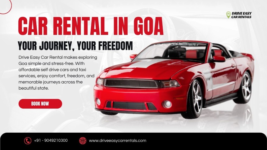 Car Rental in Goa – A Comfortable Way to Explore with Drive Easy Car Rentals