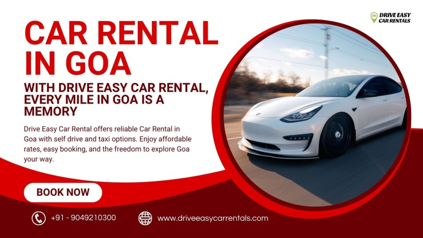 Car Rental in Goa – Discover Goa with Drive Easy Car Rentals