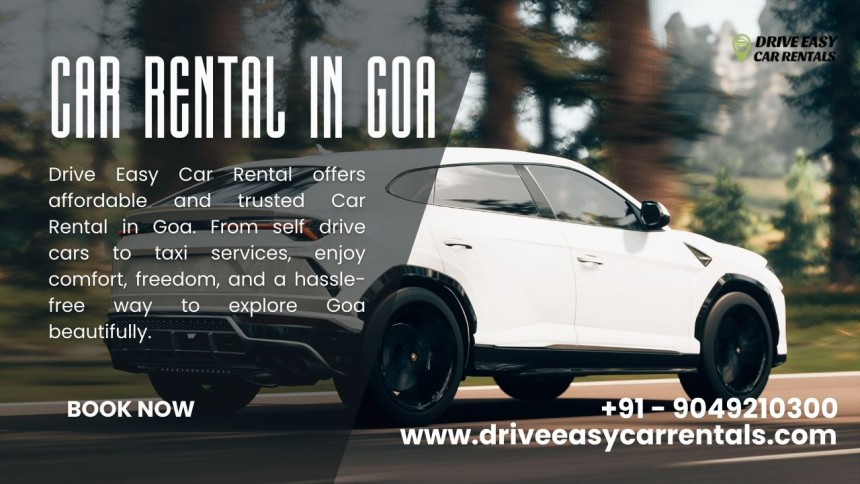 Car Rental in Goa Made Simple with Drive Easy Car Rentals