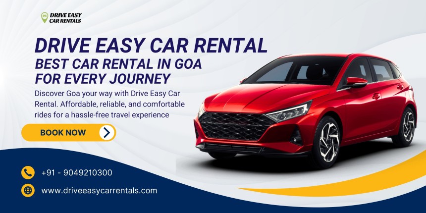Car Rental in Goa – Comfortable Travel with Drive Easy Car Rentals