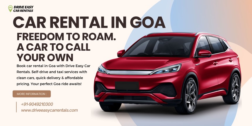 Car Rental in Goa – Travel Made Simple with Drive Easy Car Rentals