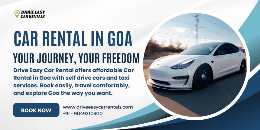 Car Rental in Goa – Travel Easy with Drive Easy Car Rentals