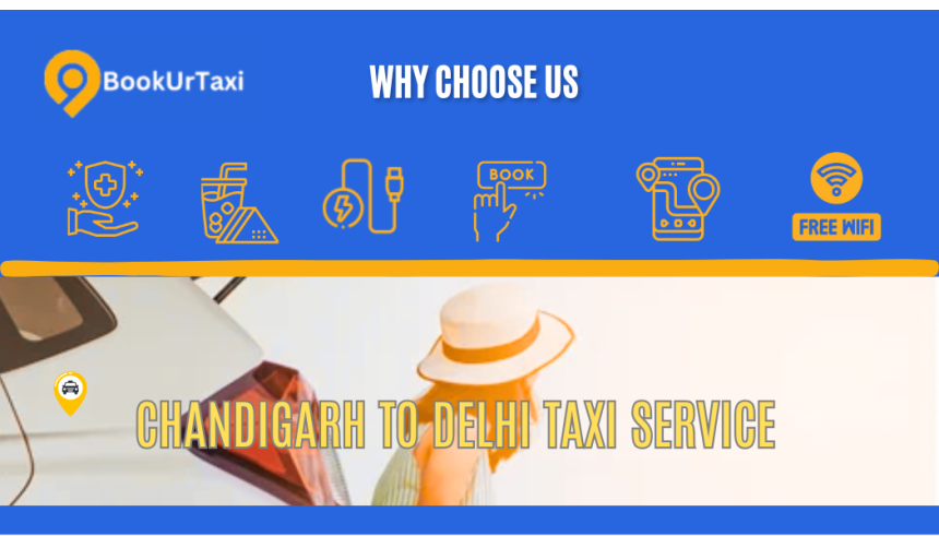 Chandigarh to Delhi taxi