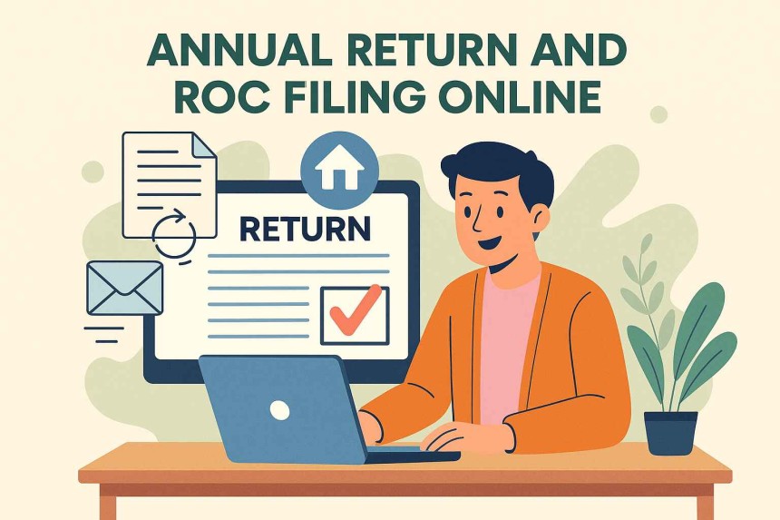 Annual return filing and ROC return filing