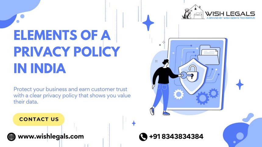 Elements of a Privacy Policy in India