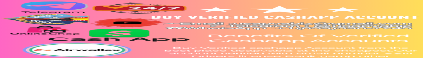 Buy Verified Cashapp Account