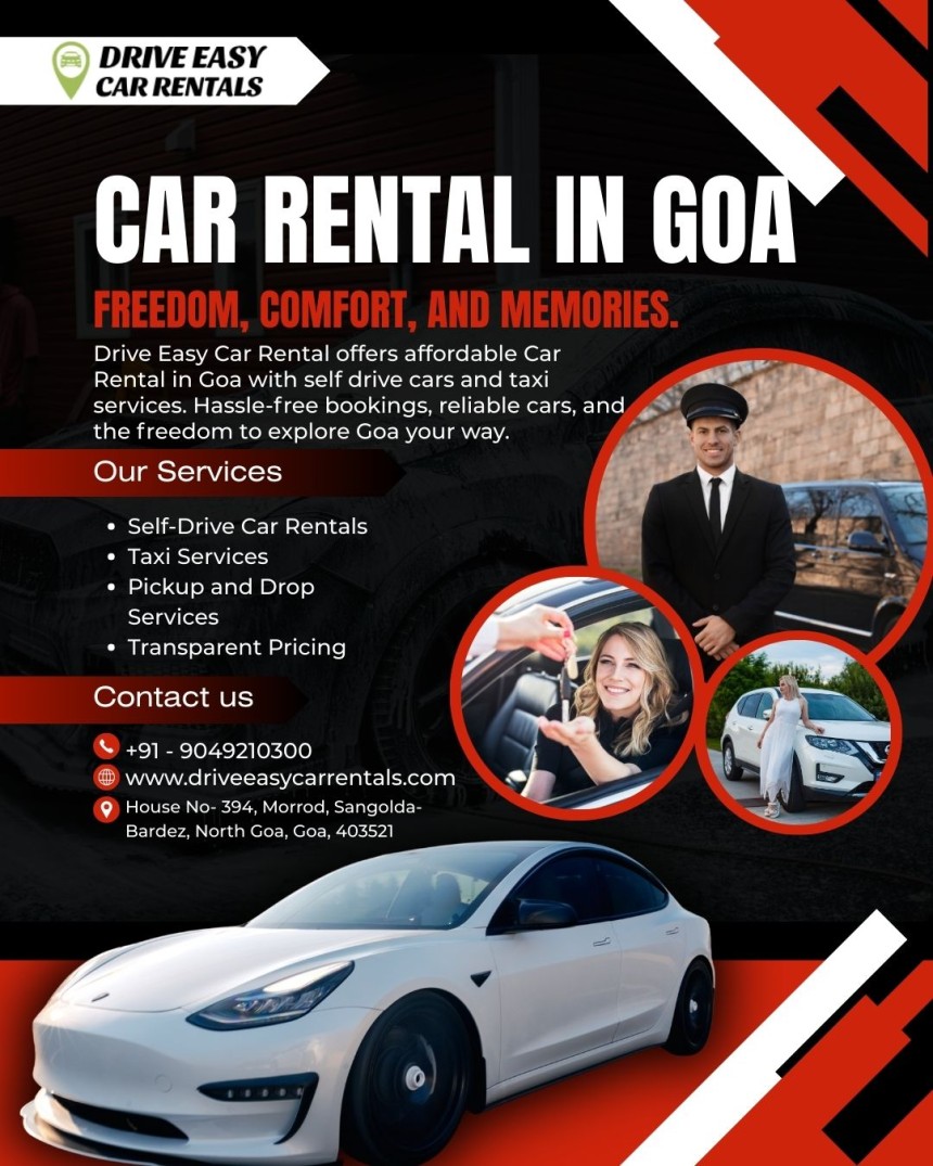 Car Rental in Goa – Explore the State with Drive Easy Car Rentals
