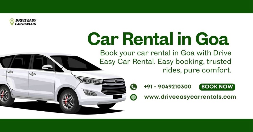 Car Rental in Goa – Explore Goa with Ease Using Drive Easy Car Rentals