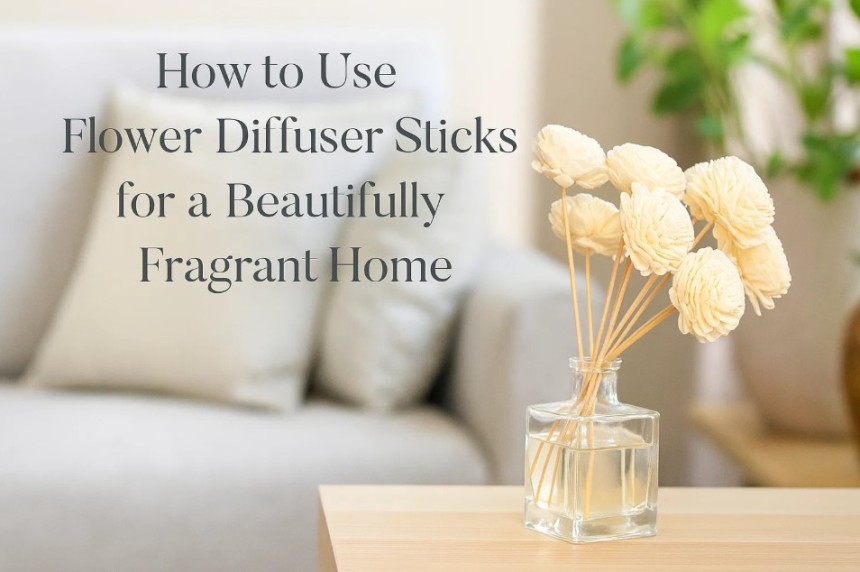 Flower Diffuser Sticks