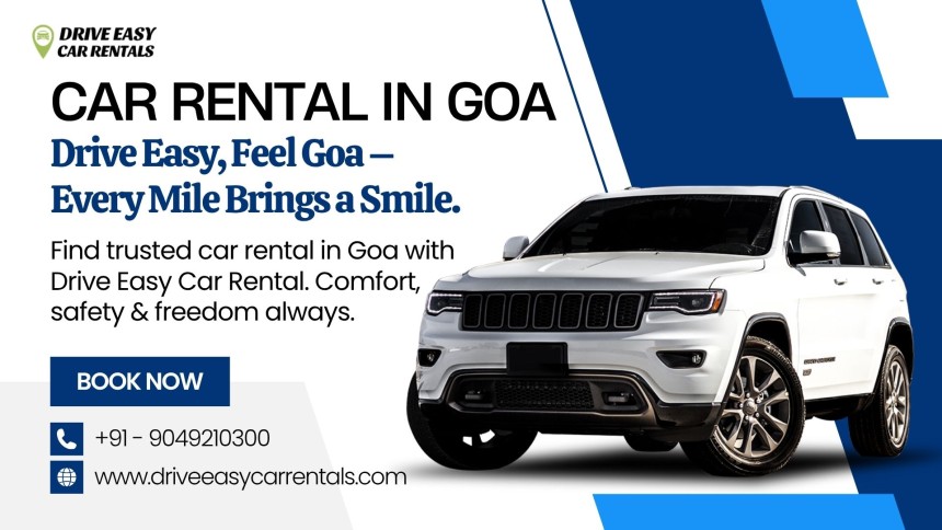 Car Rental in Goa – Experience Hassle-Free Travel with Drive Easy Car Rentals