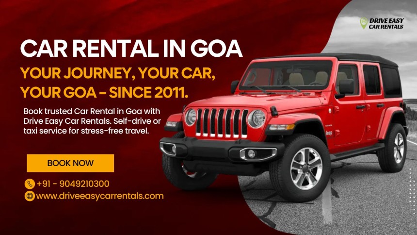 Car Rental in Goa – Explore Goa Comfortably with Drive Easy Car Rentals