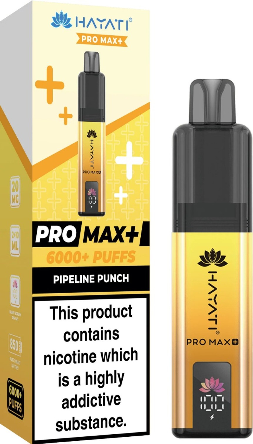 Hayati Pro Max Plus 6000 Box of 5