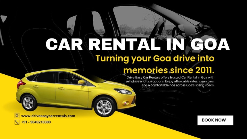 Car Rental in Goa – Explore Goa Comfortably with Drive Easy Car Rentals