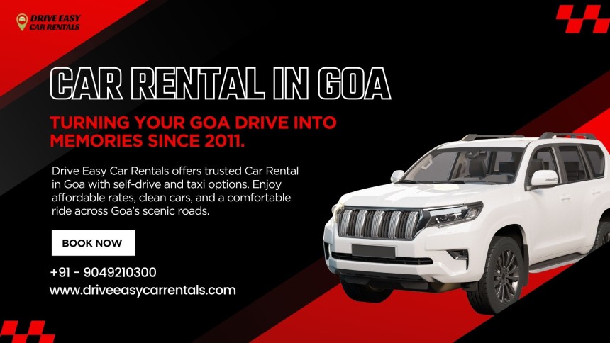 Car Rental in Goa – Discover Goa Comfortably with Drive Easy Car Rentals